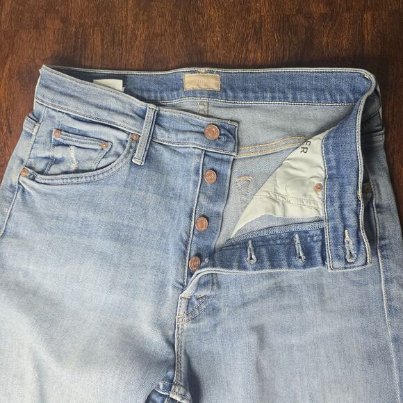 Mother Denim The Tomcat Super Blast from the Past Button Fly Straight Leg - 29 - Picture 3 of 9